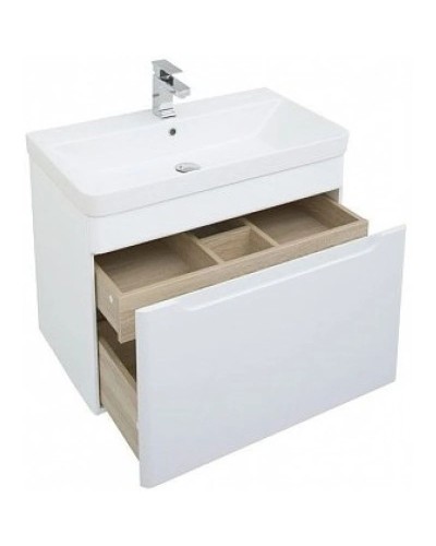 Тумба белый глянец 78,5 см Aquanet София 00199869