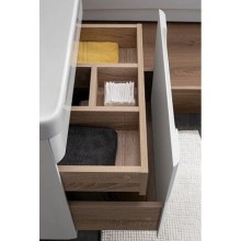 Тумба белый глянец 78,5 см Aquanet София 00199869