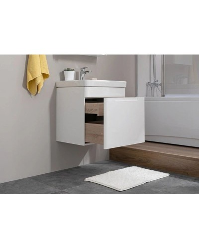 Тумба белый глянец 78,5 см Aquanet София 00199869