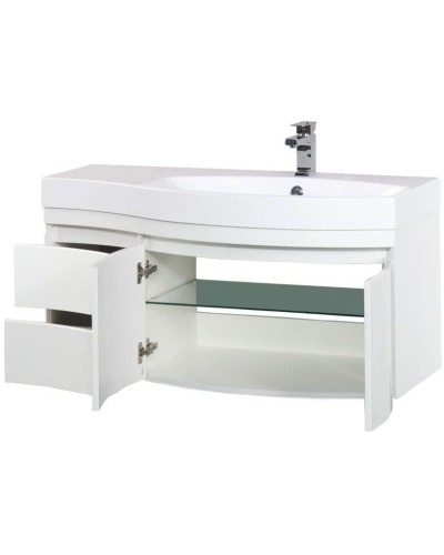 Тумба белый глянец 115 см R Aquanet Опера 00169654