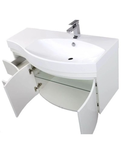 Тумба белый глянец 115 см R Aquanet Опера 00169654