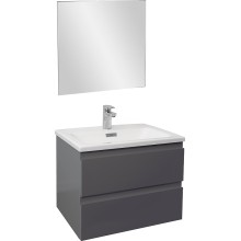 Тумба под раковину Jacob Delafon Madeleine 60 EB2052-J54 подвесная Серая матовая