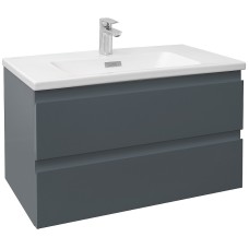 Тумба под раковину Jacob Delafon Madeleine 80 EB2053-J54 подвесная Серая матовая