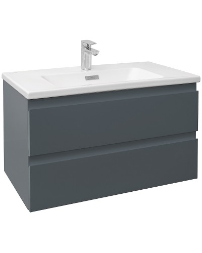 Тумба под раковину Jacob Delafon Madeleine 80 EB2053-J54 подвесная Серая матовая