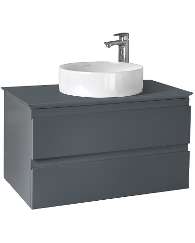 Тумба под раковину Jacob Delafon Madeleine 80 EB2083-J54 подвесная Серая матовая