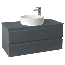 Тумба под раковину Jacob Delafon Madeleine 100 EB2084-J54 подвесная Серый матовый