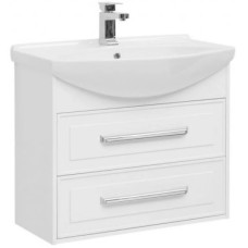 Тумба белый глянец 72,5 см Aquanet Остин 00203917