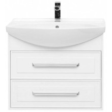 Тумба белый глянец 72,5 см Aquanet Остин 00203917