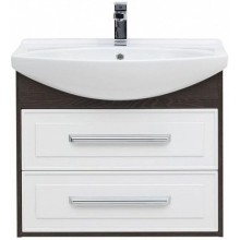 Тумба белый глянец/дуб кантербери 72,5 см Aquanet Остин 00201730