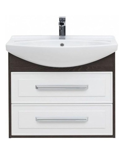 Тумба белый глянец/дуб кантербери 72,5 см Aquanet Остин 00201730