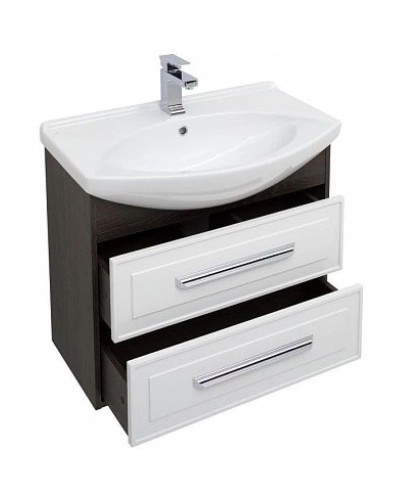 Тумба белый глянец/дуб кантербери 72,5 см Aquanet Остин 00201730