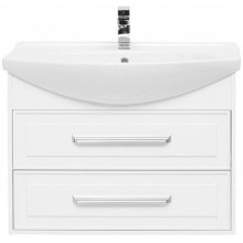 Тумба белый глянец 82,5 см Aquanet Остин 00203918