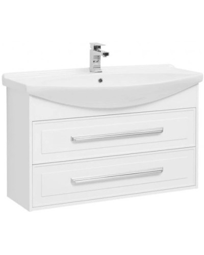 Тумба белый глянец 100,5 см Aquanet Остин 00203919