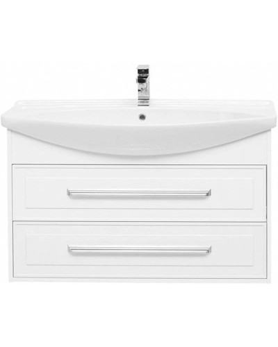 Тумба белый глянец 100,5 см Aquanet Остин 00203919