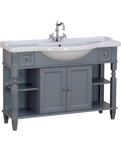 Тумба под раковину Migliore Kantri 120 26746 Антрацит