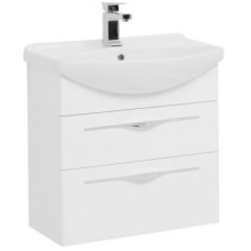 Тумба белый глянец 62,2 см Aquanet Ирвин 00203969