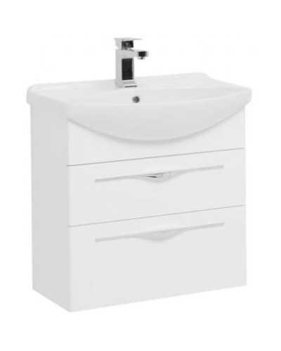 Тумба белый глянец 62,2 см Aquanet Ирвин 00203969