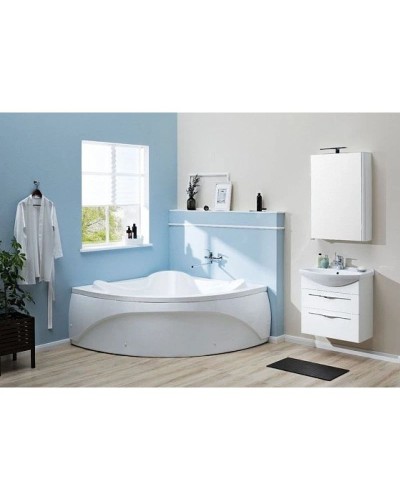 Тумба белый глянец 62,2 см Aquanet Ирвин 00203969