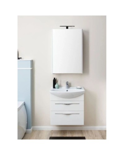 Тумба белый глянец 62,2 см Aquanet Ирвин 00203969