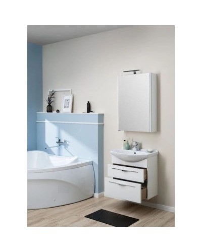 Тумба белый глянец 62,2 см Aquanet Ирвин 00203969