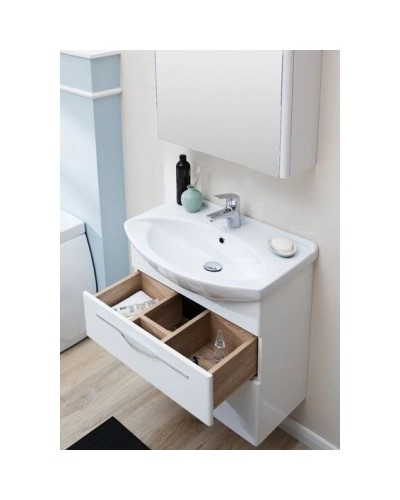 Тумба белый глянец 62,2 см Aquanet Ирвин 00203969