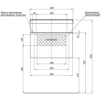 Тумба белый 49,2 см Aquanet Верона 00207765