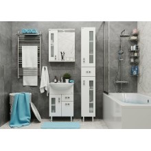 Тумба под раковину Onika Кристалл 55.182 105551 Белая