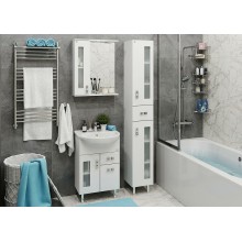 Тумба под раковину Onika Кристалл 55.182 105551 Белая