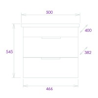 Тумба под раковину Onika Легран 50.13 105031 подвесная Дуб галифакс