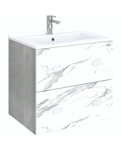 Тумба под раковину Onika Марбл 65.13 106548 подвесная Мрамор Камень бетонный