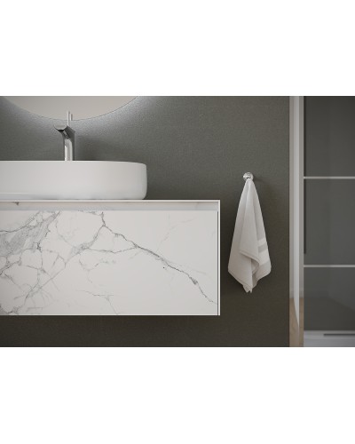 Тумба под раковину Sancos Stone 120 ST120SV подвесная Statuario White