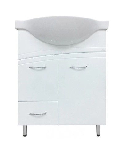 Тумба белый глянец 66,2 см Cersanit Erica New SU-ERN-ERI70