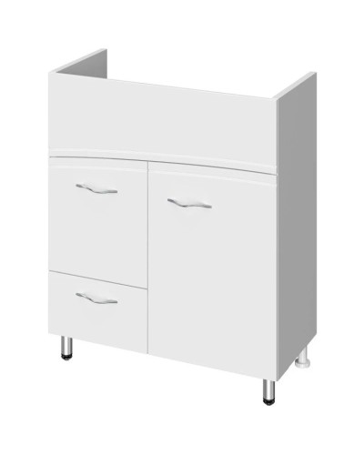 Тумба белый глянец 66,2 см Cersanit Erica New SU-ERN-ERI70