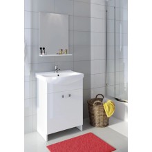 Тумба белый глянец 46 см Cersanit Sati SU-SAT-CE50-DSM