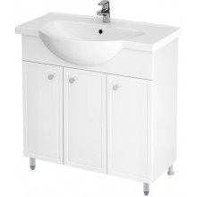 Тумба белый глянец 75,8 см Cersanit Sido SU-SIDO-NATI80