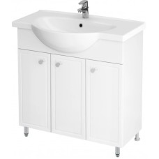 Тумба белый глянец 75,8 см Cersanit Sido SU-SIDO-NATI80