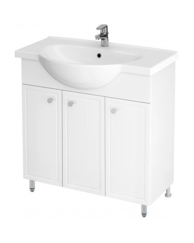 Тумба белый глянец 75,8 см Cersanit Sido SU-SIDO-NATI80