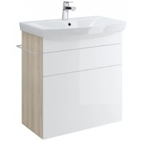 Тумба белый/ясень 64,5 см Cersanit Smart SU-SMA-CA70/Wh