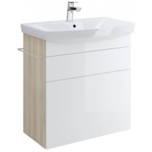 Тумба белый/ясень 64,5 см Cersanit Smart SU-SMA-CA70/Wh