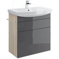 Тумба серый/ясень 64,5 см Cersanit Smart SU-SMA-CA70/Gr