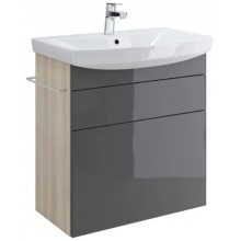 Тумба серый/ясень 64,5 см Cersanit Smart SU-SMA-CA70/Gr