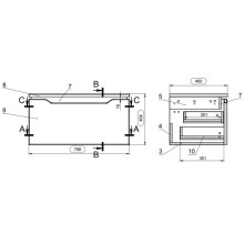 Тумба белый глянец 79,8 см Cersanit Street Fusion SU-SFU80-CAS
