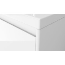 Тумба под раковину Velvex Klaufs 90 tpKLA.90.2Y.NEW-616.216 подвесная Белая