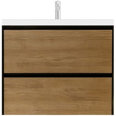 Тумба под раковину Velvex Klaufs 90 tpKLA.90.2Y.NEW-617.217 подвесная Шатанэ Черная