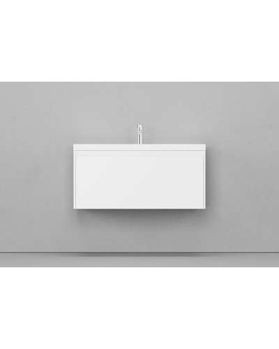 Тумба под раковину Velvex Klaufs 100 tpKLA.100.1Y.NEW-616.216 подвесная Белая