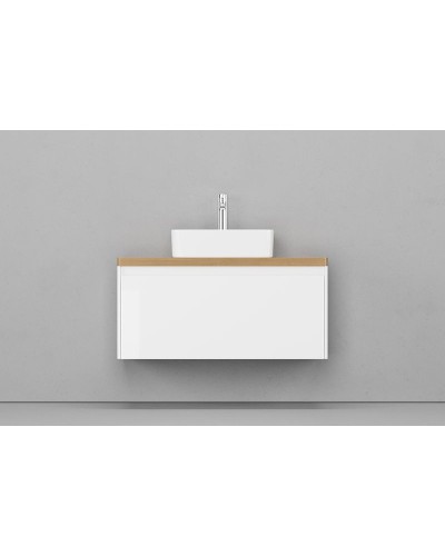 Тумба под раковину Velvex Klaufs 100 tpKLA.100.1Y.NEW-616.216 подвесная Белая