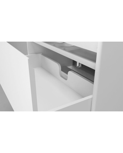 Тумба под раковину Velvex Klaufs 100 tpKLA.100.1Y.NEW-617.216 подвесная Шатанэ Белая