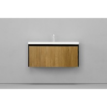 Тумба под раковину Velvex Klaufs 100 tpKLA.100.1Y.NEW-617.217 подвесная Шатанэ Черная