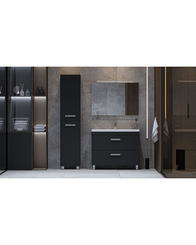 Тумба под раковину Velvex Orlando 100 tnORL.100-232 Серая