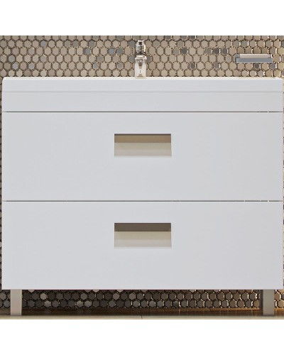 Тумба под раковину Velvex Orlando 100 tnORL.100-211 Белая матовая